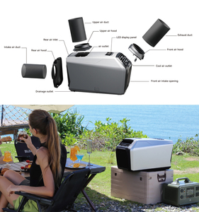 <span class=keywords><strong>Climatiseur</strong></span> <span class=keywords><strong>mobile</strong></span> électrique portable HLS-IOG220-3 pour la maison, les voitures, les camions, les camping-cars, les caravanes - Product Image 3