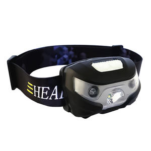 Lampe frontale intelligente à capteur de mouvement, 2000 mAh, rechargeable, LED, étanche, pour course en extérieur, pêche nocturne - Product Image 1