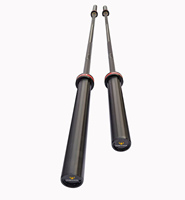 Barre d'haltères POWERMAN FITNESS Olymp 20KG et 15KG - Barre d'entraînement pour la musculation et le crossfit