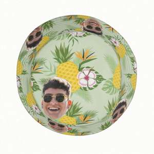 Sombrero de Pescador Personalizado Unisex de Verano con Diseño de Piña Tropical y Flores, Gorra Transpirable Estilo Caricatura para Viajes - Product Image 4