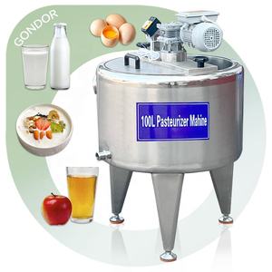 Pasteuriseur pour <span class=keywords><strong>Yaourt</strong></span>, Fromage et Crème Glacée Cuve de 30L, 200L, 300L, 500 Litres, Équipement de Pasteurisation du Lait Usagé - Product Image 1