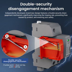 Protector Contra Sobretensiones Mday MYH7 AC Joules, Tipo T1+T2, Dispositivo de Protección Contra Sobretensiones Trifásico para una Protección Efectiva Contra Sobretensiones - Product Image 4