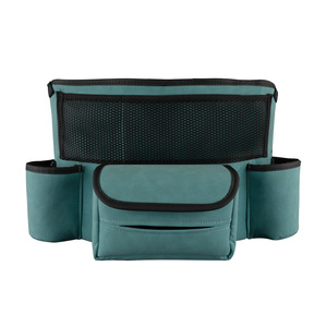 Rete portaoggetti multifunzionale in pelle PU per sedile auto con finitura in camoscio <span class=keywords><strong>e</strong></span> borsa a tracolla universale - Product Image 6