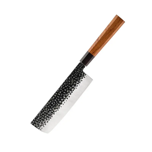 Ensemble de couteaux de cuisine à motif diamant 3D, porte-couteaux magnétique, <span class=keywords><strong>5</strong></span> pièces, couteaux de cuisine en acier inoxydable à haute teneur en carbone, tranchants - Product Image 4