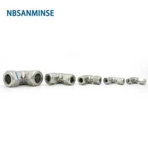 Raccord coudé à compression en acier inoxydable 316L Nbsanminse 3000Psi pour tuyaux d'eau, d'huile et de gaz - Product Image 3