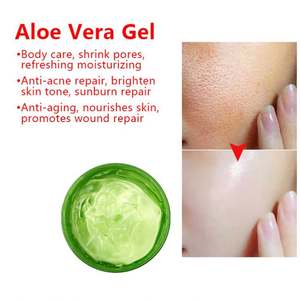 <span class=keywords><strong>Gel</strong></span> apaisant à l'<span class=keywords><strong>aloe</strong></span> <span class=keywords><strong>vera</strong></span> pour l'hydratation des peaux sèches, cosmétiques pour le visage, fabrication OEM/ODM - Product Image 2