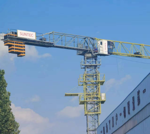 65m bùng nổ Chiều dài cần cẩu <span class=keywords><strong>luffing</strong></span> cẩu tháp 10t - Product Image 5