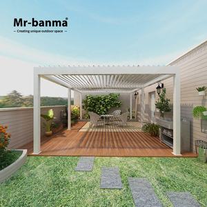 Pérgola de Aluminio con Listones Impermeables, Gazebo Bioclimático para Jardín, Pabellón Exterior - Product Image 6