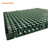 Drainage Cell Drain Board Grübchen Untergrund Untergrund Garage Boden Dach platte Hdpe Kunststoff Garten für Wand halter Grün