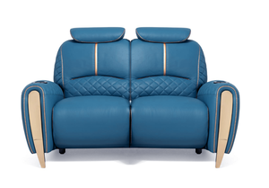 2024 Luxus Home Cinema Sofa Set Einfacher Stil Doppels essel für einfaches Film schauen Einfache Bedienung für Wohnzimmer Schlafzimmer - Product Image 3