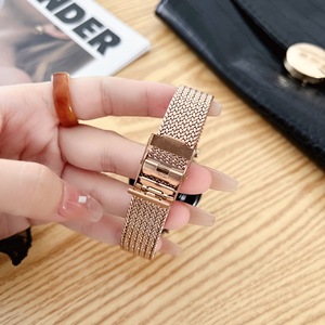 Pulsera de acero inoxidable para Gt 2Pro Gt 3Pro Watch3 3Pro, correa de metal para <span class=keywords><strong>Huawei</strong></span> Gt 3 <span class=keywords><strong>GT2</strong></span> <span class=keywords><strong>42</strong></span> 46mm, correa de 18mm 20 22mm, moda - Product Image 4