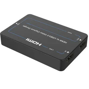 Kartu Pengambilan Video Hdmi 4K 60Hz Kartu Penangkap Video Hdmi Ke USB 3.0