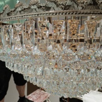 Hôtel Villa Grands Lustres Plafond De Luxe Suspendus Lampes Suspendues Décoration De La Maison Escalier Moderne Lustre En Cristal