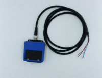 Lecteur RFID UHF industriel Interface RS485 MODBUS RTU Conception robuste IP67 ABS Distance de lecture 0 ~ 2000mm pour la fabrication intelligente