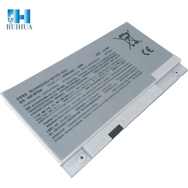RUIHUA New 11.4V 43wh Laptop Battery BPS33 for Sony SVT-14 SVT-15 T14 T15 Touchscreen Ultrabooks VGP-BPS33