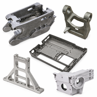 Pièces de fonderie de précision en alliage d'aluminium ADC12 pour composants de machines automobiles et équipements industriels