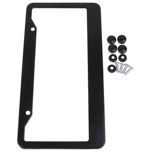 Vente en gros de cadres de plaque d'immatriculation vierges personnalisés de haute qualité, gravables au laser, cadre de plaque d'immatriculation vierge de qualité supérieure avec logo - Product Image 2