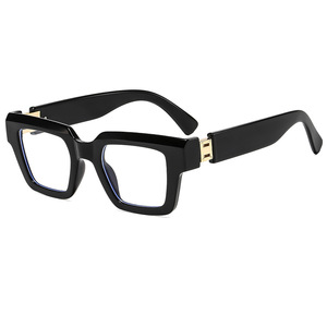 Rectangle Full Rim <b>Eyeglasses</b> <b>Frames</b> Anti Blue Light Blocking Unisex 9201 Lightweight Design - Product Image 1
