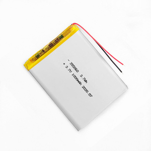 Baterai Lithium Polymer Isi Ulang 355060 3.7V 1000mAh Baterai Li-polymer Lipo - Product Image 2