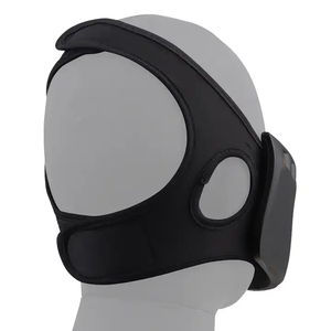 Năm mới phụ nữ đen Nylon Facial Mask Halloween Giáng sinh Cosplay Đảng Tactical LED mặt nạ - Product Image 6