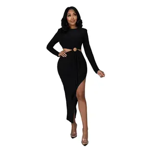 2023 New Arrival Love Dress Night Mini Woman Fashion Sexy Element Party Spring Skirt Bodcon Dresses Long Sleeve Girl' Clothing