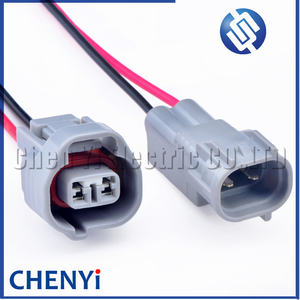 2 Pin Automotive wasserdicht Auto Nebels chein werfer Stecker Breite Anzeige lampe Stecker 6189-0249 6189-0239 90980-11156 Für Toyota 1JZ 2JZ - Product Image 1