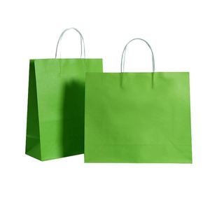 Custom Brown Kraft <b>Paper</b> Bags for Packaging Luxury Style with Logo for Supermarket Delivery - Product Image 4