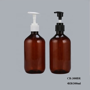 Nhỏ MOQ 300Ml Boston Vòng Màu Xanh Lá Cây PET Nhựa Dầu Gội Đầu Chai Mỹ Phẩm Body Lotion Container Với 28/410 Bơm Dispenser - Product Image 3