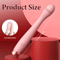 Vibrateur G-Spot pour femmes, puissant stimulateur de mamelons et clitoris, produits sexuels, baguette de massage vaginale, stimulateur pour jouet sexuel