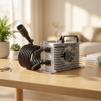 Chargeur de batterie électrique intelligent 16S Lifepo4 automatique rapide 48V 30A 58.4V 35A étanche personnalisé