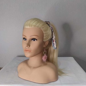 Cosmetology100 tóc Con Người Phi Mỹ Mỹ salon thực hành thợ làm tóc bện với vai đào tạo mannequin giả búp bê đầu - Product Image 2