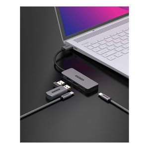 <b>Hub</b> <b>USB</b> Grey 4 porte CN 5007 - Product Image 4