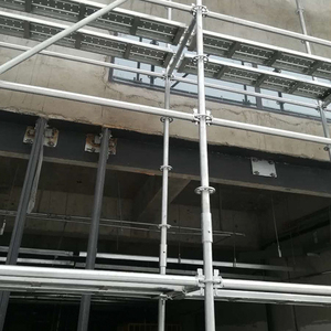 ASTM500 S235JR tuyau d'échafaudage galvanisé tuyau de <span class=keywords><strong>maison</strong></span> verte tuyau en acier plié pour serre agricole - Product Image 6