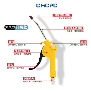 Soplador de Aire Neumático Chen Chi, Conexión Rápida de 1/4 de Pulgada, Uso Profesional en Construcción e Industrial - Product Image 4