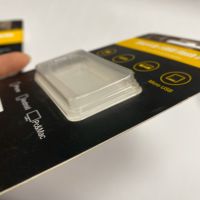 Emballage en blister plastique OEM pour clé USB, emballage en blister personnalisé avec logo, vente en gros