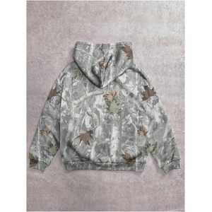 RoseSeek Sweat-shirt à capuche camouflage pour fille, à manches longues, respirant, en tricot, décontracté pour femme - Product Image 3