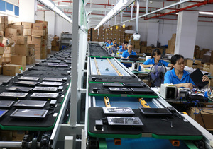 Polcd 8英寸VESA嵌入式安装卡扣塑料外壳薄膜晶体管液晶显示器工业显示器 - Product Image 5