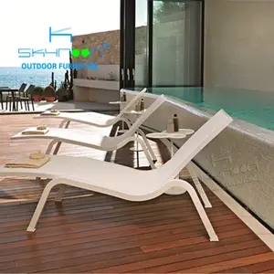 최신 판매 알루미늄 일요일 안락 의자 현대 공장 공급자 유럽 바닷가 의자 lounger(53047)