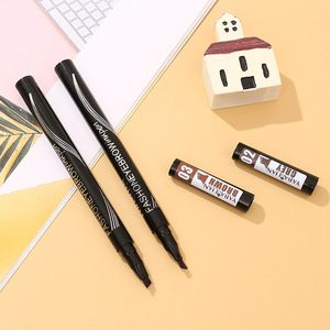 Lápiz <span class=keywords><strong>de</strong></span> Cejas Mineral para Microblading, 6 Colores, 4 Puntas Micro-Tenedor, Resistente al Agua, 0.55ml, Venta al Por Mayor - Product Image 4