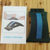 Appareil de massage lombaire réglable avec chaleur et thérapie magnétique pour soulager la douleur, la fatigue et la scoliose, redresser la colonne vertébrale