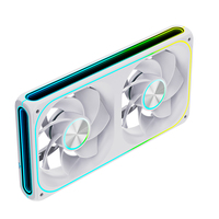Ventilador de Refrigeración AntarcChill de 240 mm con Aspas Invertidas, Rodamiento Hidráulico, Flujo de Aire Inverso, para Cajas de PC Gaming y Radiadores de Computadora