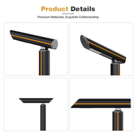 Lampadaires LED à indice de protection IP65, fabriqués en usine, avec boîtiers en aluminium moulé sous pression pour une utilisation routière, offrant une dissipation rapide de la chaleur