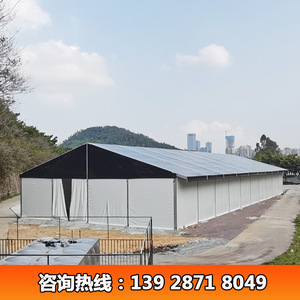 Carpa Deportiva para Exteriores, Cancha de Fútbol y Baloncesto, Estructura de Aluminio Modular, Fácil de Instalar, Cubierta de PVC para las Cuatro Estaciones, Tipo Extendido - Product Image 3