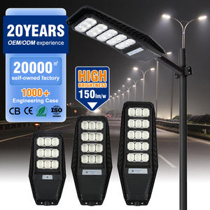 <span class=keywords><strong>BEWAY</strong></span> Farola Solar LED Integrada de Alta Luminosidad ABS IP65 para Exteriores de 100 200 300 W Todo en Uno con Control - Product Image 1