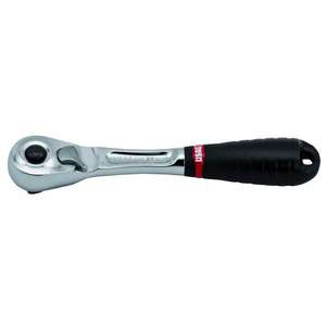 USAG - U02370122 Trinquete reversible con sistema de retención de zócalo-EAN 8010239297258 RATCHETS 1/4" - Product Image 1