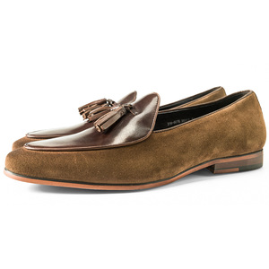 Zapatos de Vestir de Hombre, Negros, de Cuero Genuino, con Punta Puntiaguda, Sin Cordones, de Color Sólido, para Todas las Temporadas, Envío Directo - Product Image 2