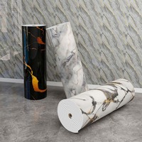 Papier peint vinyle auto-adhésif moderne, imperméable et écologique, motif marbre, pour cuisine, télévision, hôtel, en grande quantité, prix usine bas