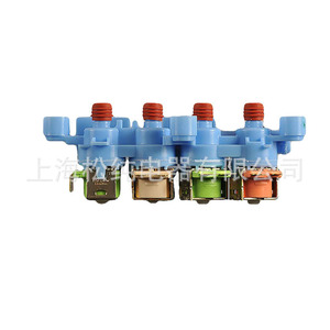 Vanne solénoïde pour lave-linge Wh13x26637, 220V, entrée d'eau, électrique, en plastique, accessoire durable - Product Image 1