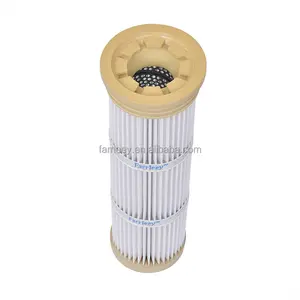 cylindrical Food and other industries Pleated Air Cartridge dust Filters