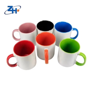 Tazas cristianas 350 ml Tazas de café Taza Vintage Drinkware Buen mango de cerámica Taza de sublimación blanca y dorada Barato - Product Image 1